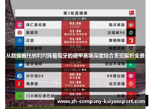 从数据看托纳利对阵葡萄牙的德甲赛场深度综合表现解析全景 从数据看托纳利对阵葡萄牙的德甲赛场深度综合表现解析全景